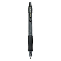 Pilot G-2 Refillable Gel Ink Pen, 1.0mm Bold - Black Ink (12 Per Pack)