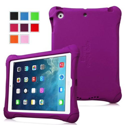 Fintie Kiddie Case - Ultra Light Weight Shock Proof Kids Friendly Cover for iPad Air (iPad 5 5th Generation), Purple