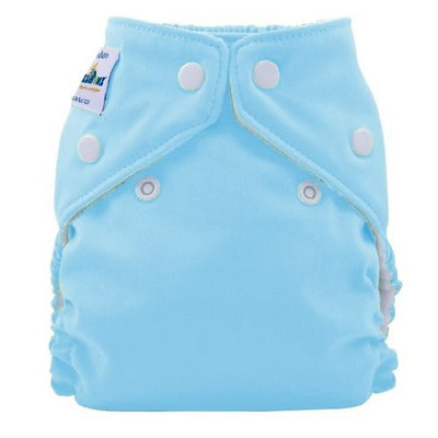FuzziBunz Perfect Size Cloth Diaper, Tootie Frootie, Large 25-40+ lbs