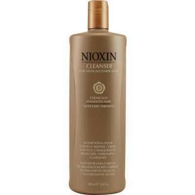 Nioxin Cleanser for Medium/coarse Hair System 8 Chemically Enhanced Hair, 33.8-Ounce