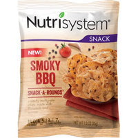 Generic Nutrisystem Smoky BBQ Snack-a-Rounds, 1.2 oz, (Pack of 8)