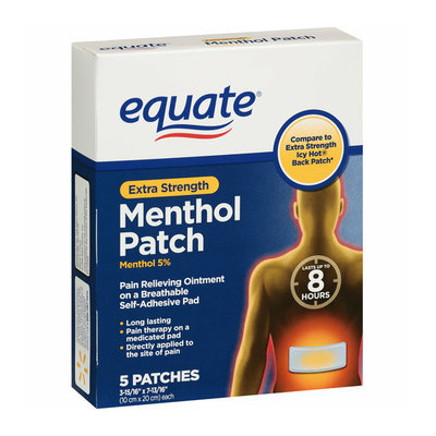 Equate Extra Strength Menthol Patch