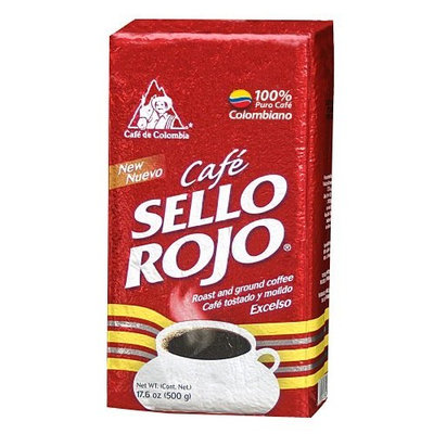 Sello Rojo Roast & Ground Coffee, 17.6-ounce Brick