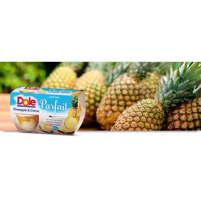 Dole Pineapple & Creme Low Fat Parfait