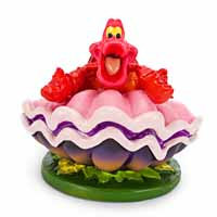 Penn Plax The Little Mermaid Sebastian Mini Aquarium Ornament, 2