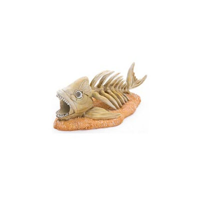 Penn Plax Zombie Fish Aquarium Ornament, 7.2