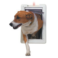 Perfect Pet Medium All Weather Door with Protector Alarm Slide