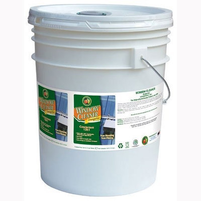 EARTH FRIENDLY PRODUCTS PL9962/05 Glass Cleaner,5 gal, Citrus, Clear