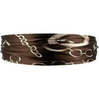 Smoothies Chain Scarf Headband-Brown 01402