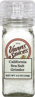 Vanns Sea Salt Grinder-4.5 oz Grinder