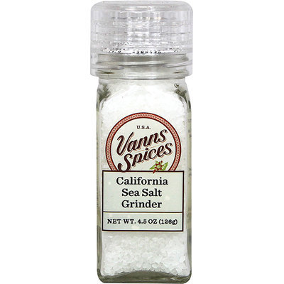Vanns Sea Salt Grinder-4.5 oz Grinder
