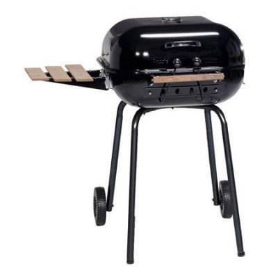 Meco Grills Americana Grills Swinger Charcoal Grill in Black 4101.0.111
