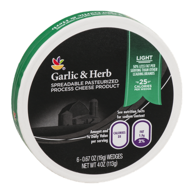 Ahold Spreadable Cheese Garlic & Herb