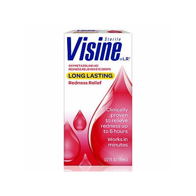 Visine L.R. Long Lasting Redness Relief Eye Drops