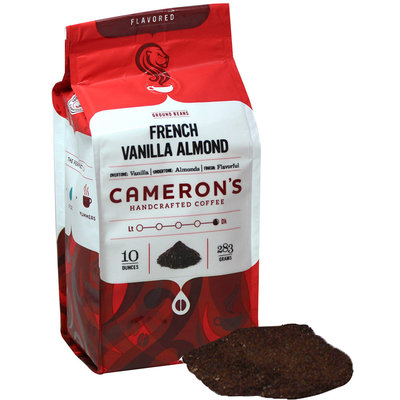 Cameron's French Vanilla Almond Ground Coffee-10 oz-Ground