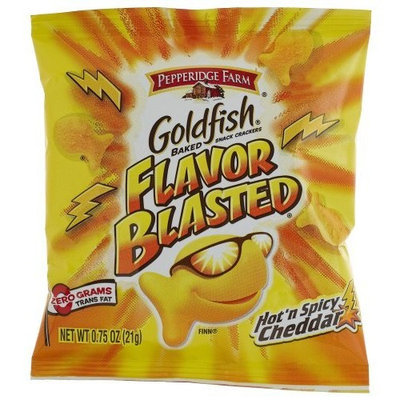 Goldfish® Flavor Blasted Hot N' Spicy Cheddar Crackers Single Serve
