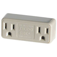 Farm Innovators TC-2 Cold Weather Thermo Cube Thermostatically Controlled Outlet - On at 20-Degrees/Off at 30-Degrees (Discontinued by Manufacturer)