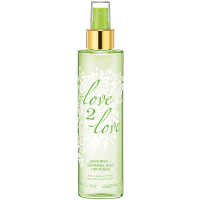 Love2Love Jasmine + Sparkling Mimosa Fragrance Mist, 8 fl oz