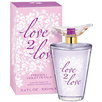 Love2Love Freesia + Violet Petals Eau de Toilette, 3.4 fl oz