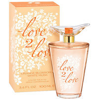 Love2Love Orange Blossom + White Musk Eau de Toilette, 3.4 fl oz