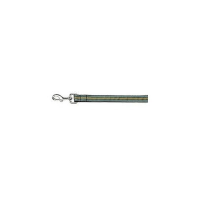 Mirage Pet Products 125-007 1006BL Preppy Stripes Nylon Ribbon Collars Light Blue - Khaki 1 wide 6ft Lsh