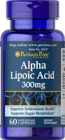 Puritan's Pride 2 Units of Alpha Lipoic Acid 300 mg-60-Capsules