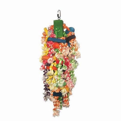 A & E Cage Happy Beaks Hair Monster Bird Toy