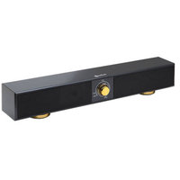 Syba Multimedia, Inc. Connectland USB SoundBar Stereo Speakers, 2x2.5W, Brown