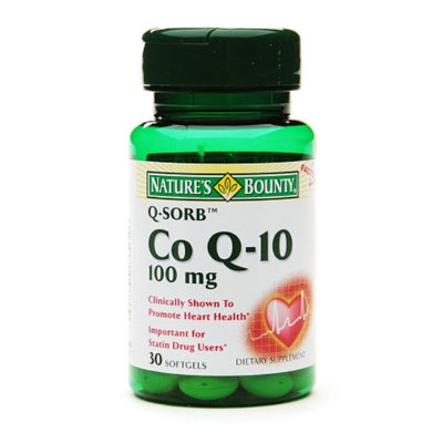 Nature's Bounty Q-Sorb CoQ10 100 mg Dietary Supplement Softgels 2 Pack