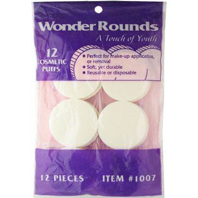 A Touch Of Youth Wonder Rounds Cosmetic Puffs, # 1007 - pack of 12
