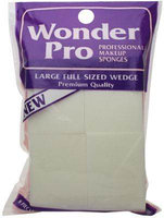 Wonder Products Wonder Professional Makeup Sponges Large Wedge #04100 - 8 Count
