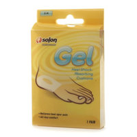 Solon Foot Solutions Gel Heel Shock-Absorbing Cusions