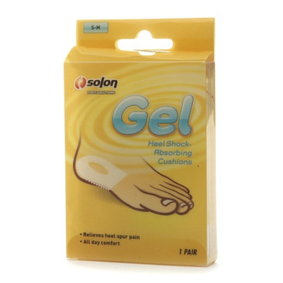 Solon Foot Solutions Gel Heel Shock-Absorbing Cusions