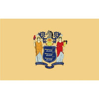 Annin New Jersey State Flag - 3' x 5'