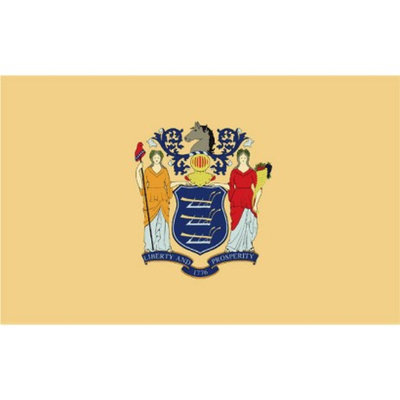Annin New Jersey State Flag - 3' x 5'