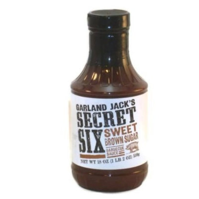 Garland BBQ Company Garland Jack's Secret Six Sweet Brown Sugar BBQ Sauce 18 oz(Pack of 2)