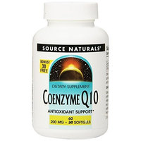 Source Naturals CO-Q10 Tablets,30+30 Softgels