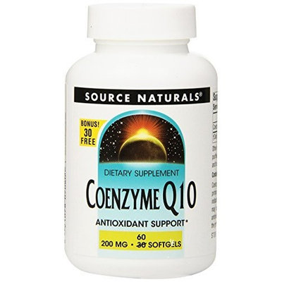Source Naturals CO-Q10 Tablets,30+30 Softgels