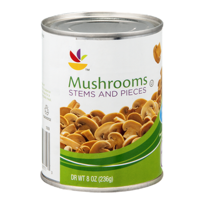 Ahold Mushrooms Stems and Pieces