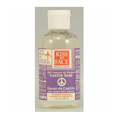 Kiss My Face Corp. Kiss My Face Castile Peace Soap Lavender Mandarin 3.4 fl oz Case of 12