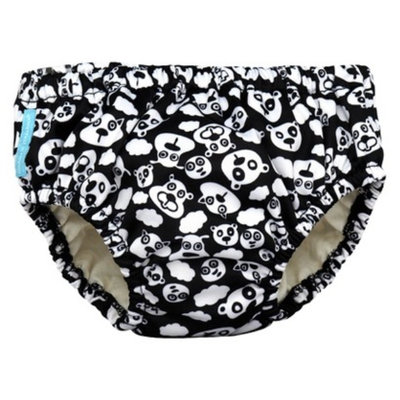 Charlie Banana Swim Diaper & Training Pant Size Medium - Black Beary
