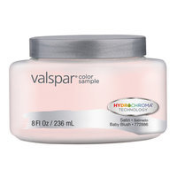 Valspar Baby Blush Interior Satin Paint Sample (Actual Net Contents: 8 Fluid Oz.) 007.0772886.003