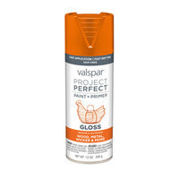 Valspar Project Perfect Island Orange Indoor/Outdoor Spray Paint 407.0084228.076