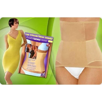 Invisible Tummy Trimmer-small-black