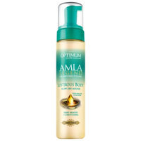 Optimum Salon Haircare Amla Legend Lustrous Body Blow Dry Mousse, Light Hold, 8 fl oz