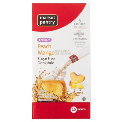 market pantry Market Pantry Peach Mango Sugar Free Energy Drink Mix 10 pk