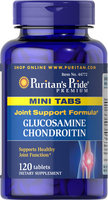 Puritan's Pride 2 Units of Glucosamine Chondroitin Mini Tabs-120-Tablets