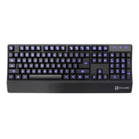 G-Cube GKL-58 Illuminate Dual Color LED Light Gaming Keyboard with 2 Blue and White LED Switch