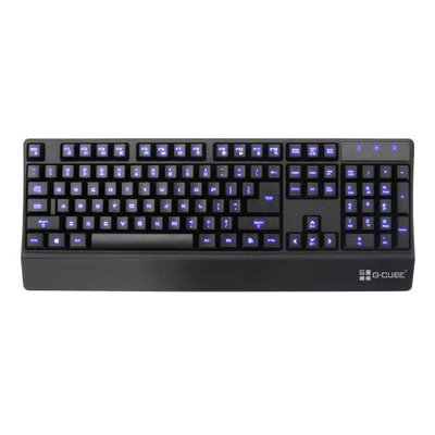 G-Cube GKL-58 Illuminate Dual Color LED Light Gaming Keyboard with 2 Blue and White LED Switch