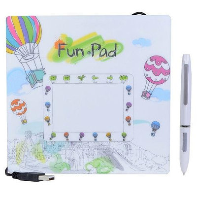 Lapazz FunPad FP430 USB Graphics Tablet with Cordless Pen